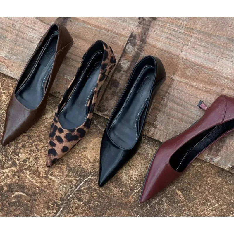 Women'S Fashion Footwear - 2024 Women Sexy High Heels Burgundy