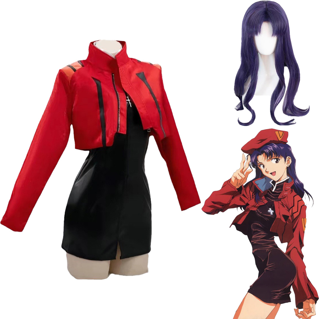 Women Fashion Reddit - Katsuragi Misato Cosplay Costume Anime EVA