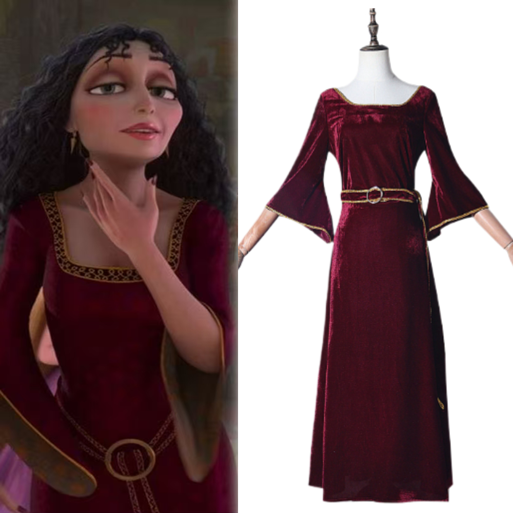 Women Fashion Reddit - Anime Mother Gothel Cosplay Costume Madame