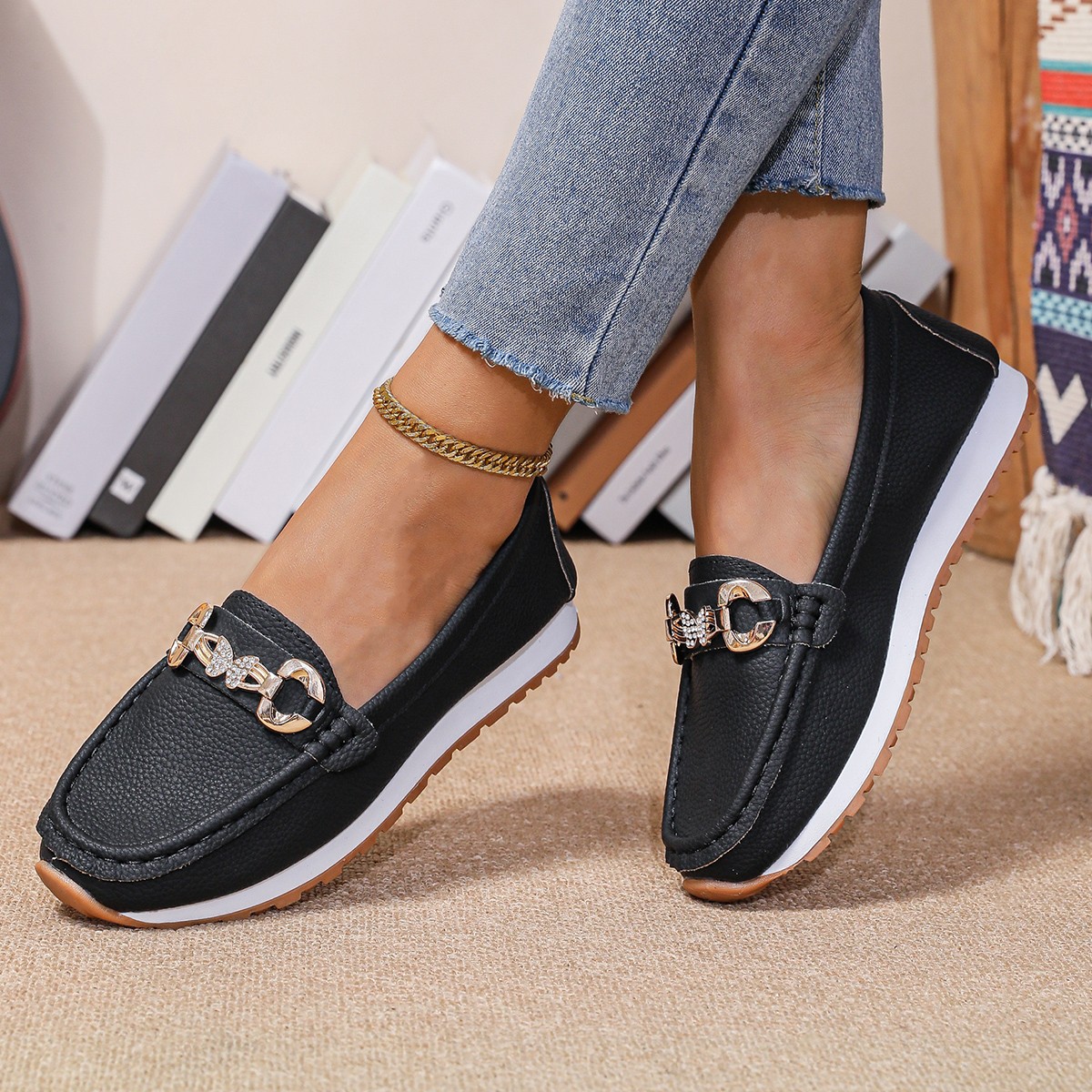 Sneakers Fashion Women - 2026 New Women Flats Spring Autumn