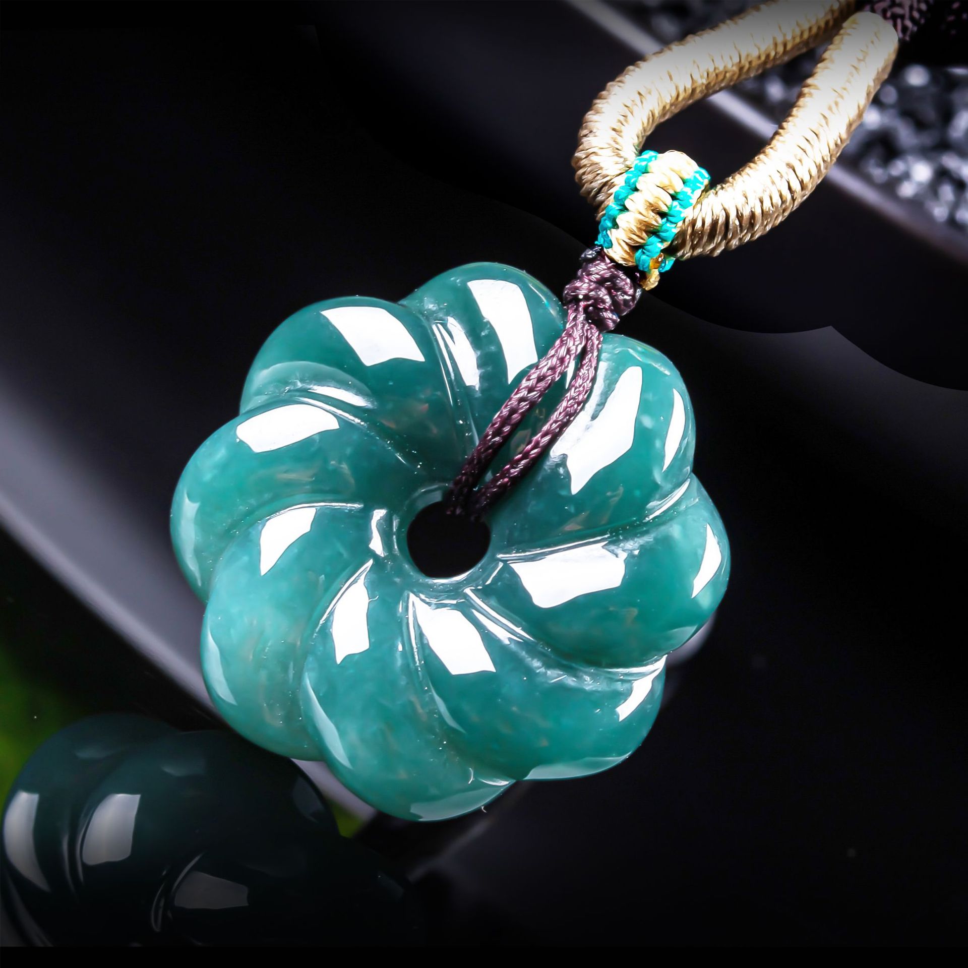 Natural Burmese Jadeite Flower - Trend Women Fashion review and price
