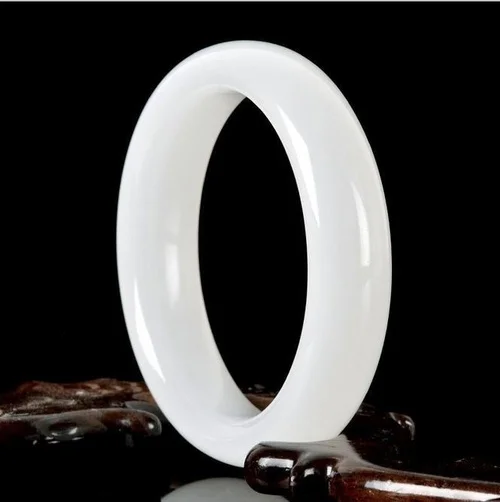 Genuine Natural White Jade Ban - Women Fashion Jewellery review and price