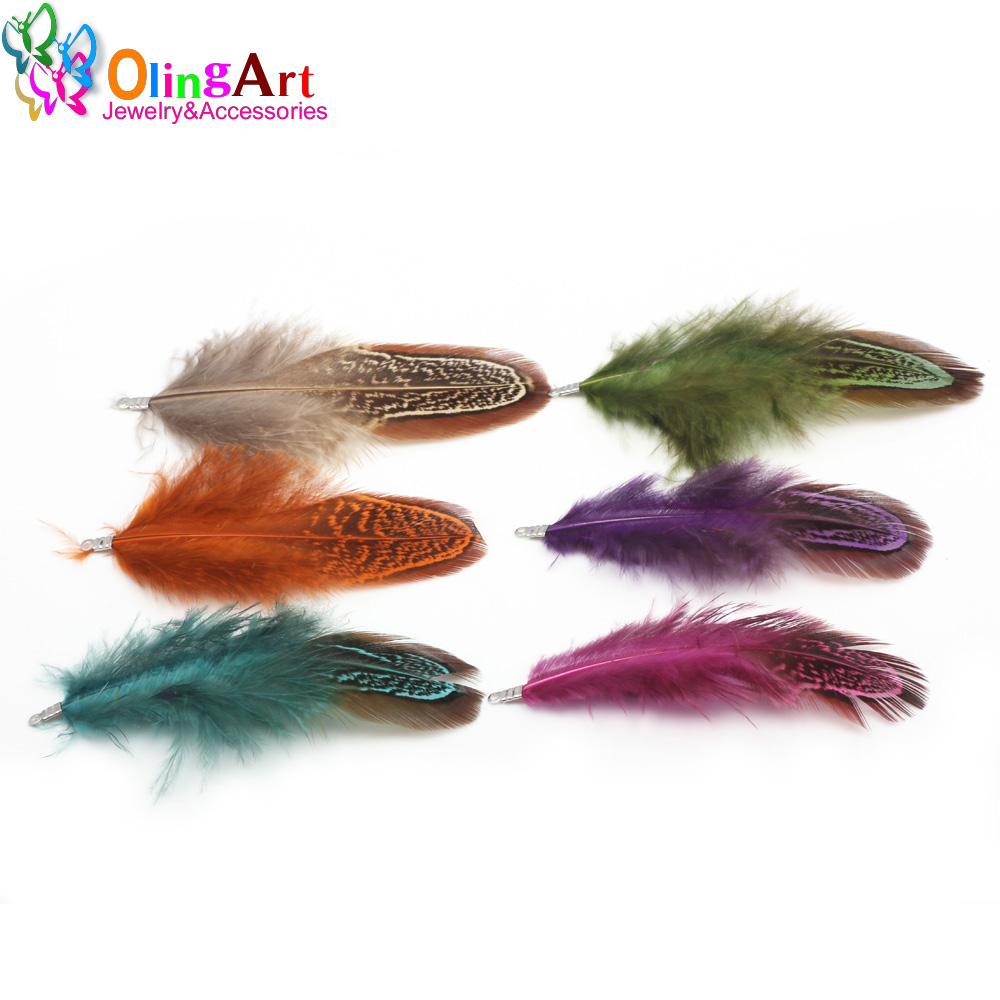 OlingArt Colorful Dyeing Natur - Women'S Fashion Earrings review and price
