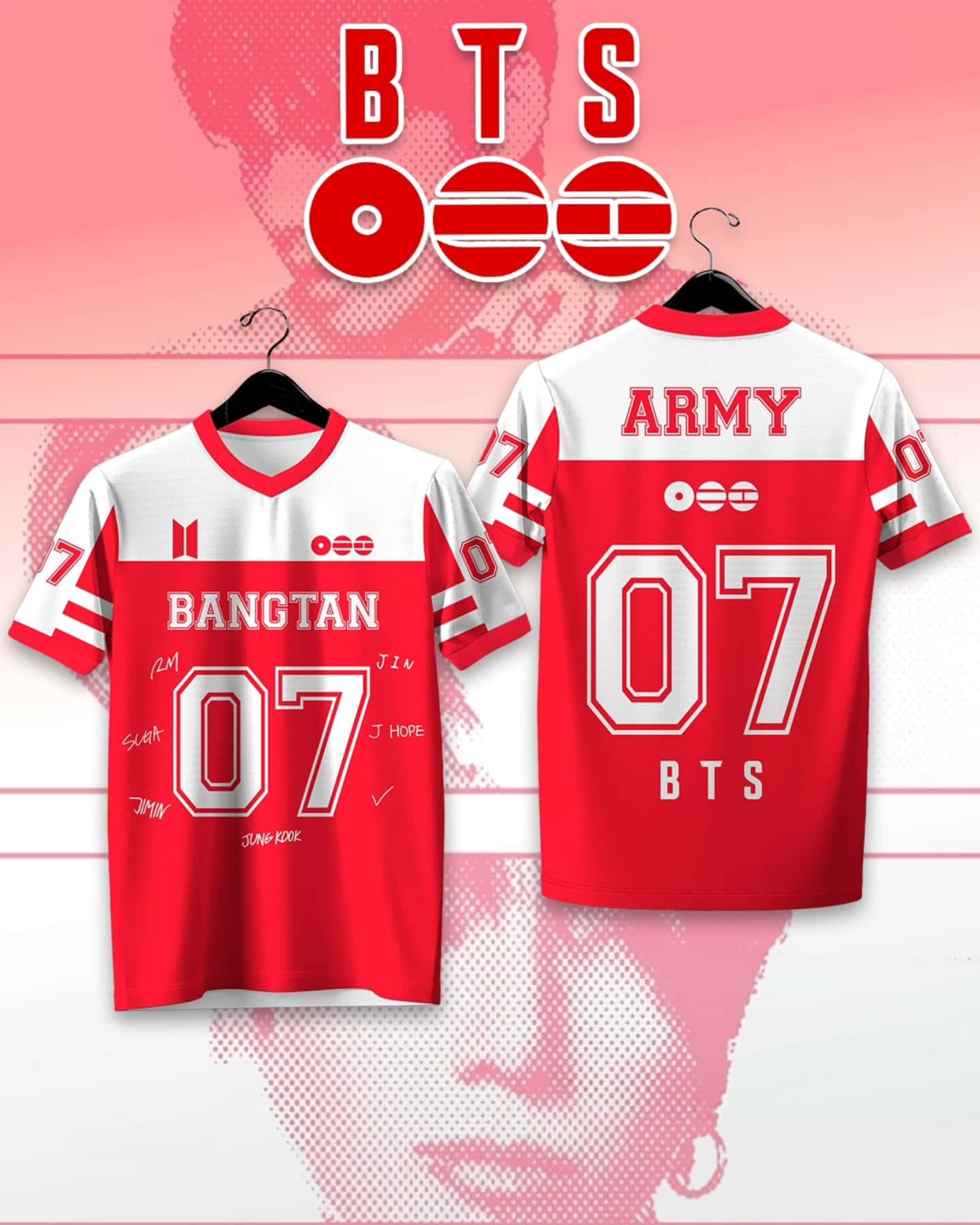 BTS ARMY New Rugby Jersey KPOP - Women'S Fashion Rugby Top review and price
