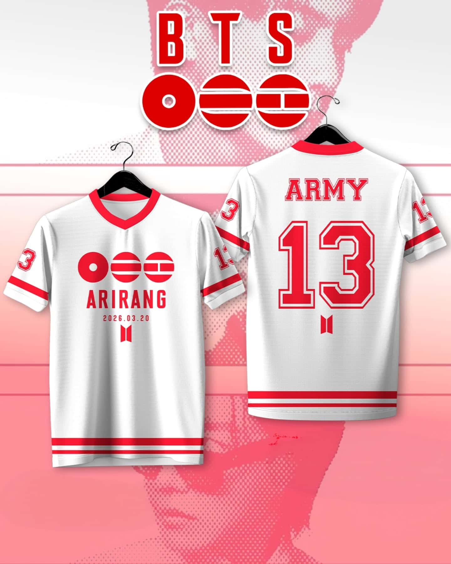 BTS ARMY New Rugby Jersey KPOP - Women'S Fashion Rugby Top review and price