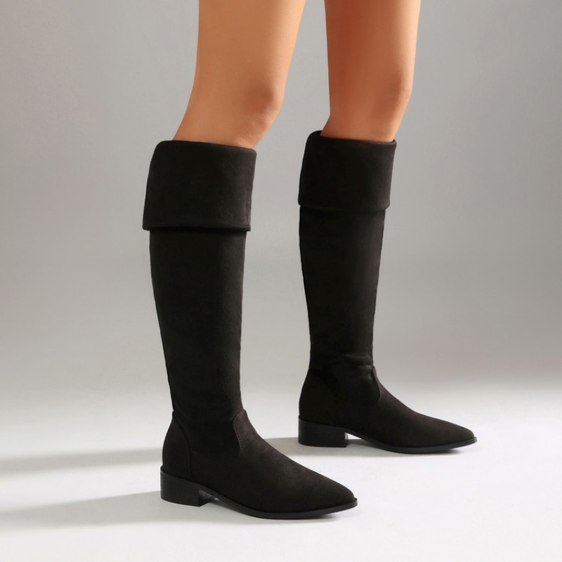 Fashion Black Thick High Heels - Women Fashion Over 40 review and price