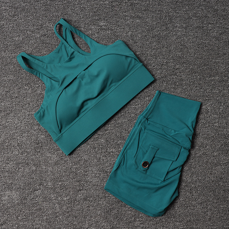 Fitness Shorts Yoga Sets Women - Women'S Fashion Leggings review and price