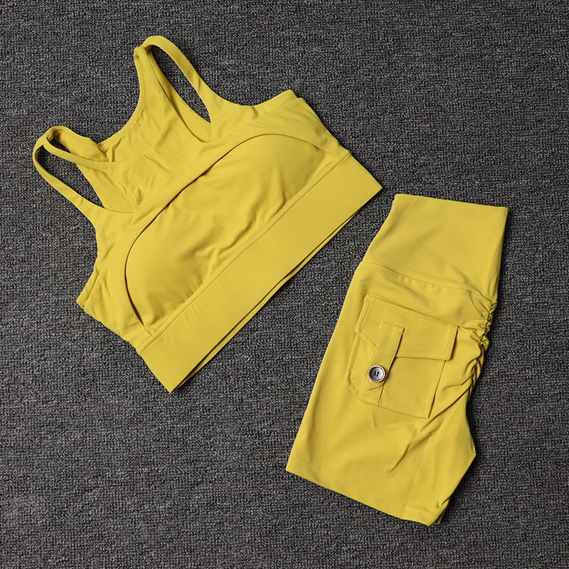 Fitness Shorts Yoga Sets Women - Women'S Fashion Leggings review and price