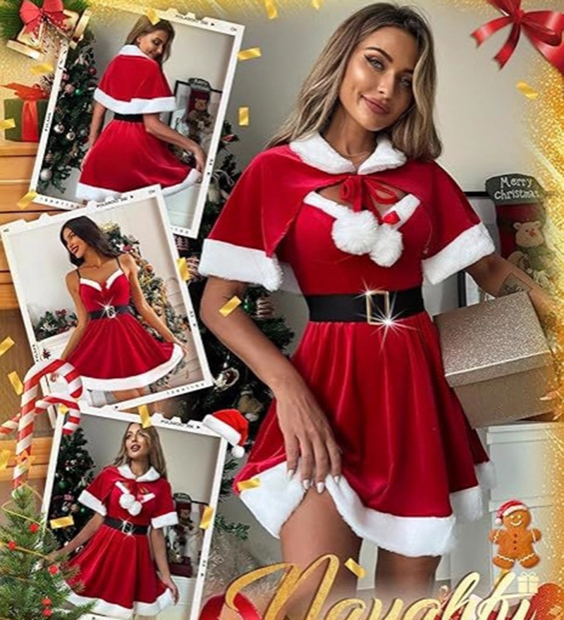 Santa Claus Costume Christmas  - Women Fashion Reddit review and price