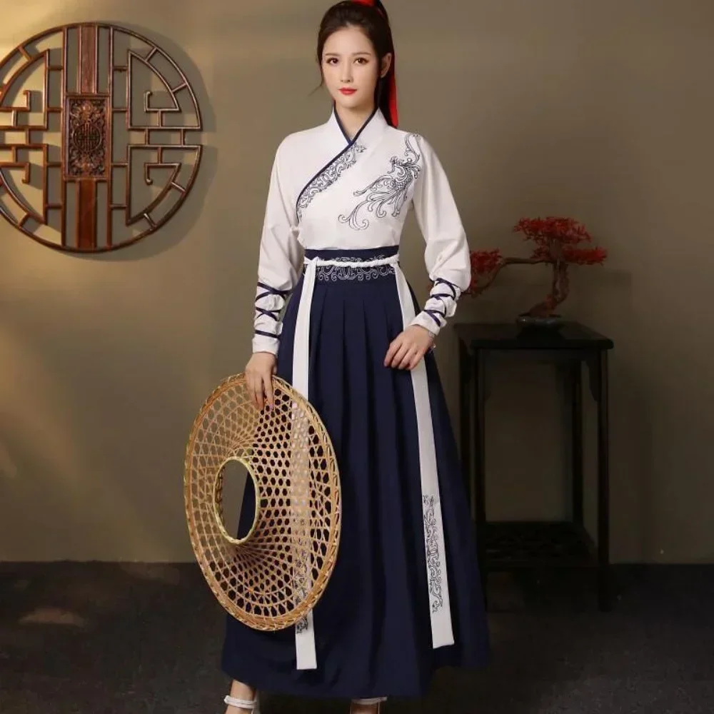 Modern Hanfu Women Top Skirt 2 - Women'S Fashion Leggings review and price