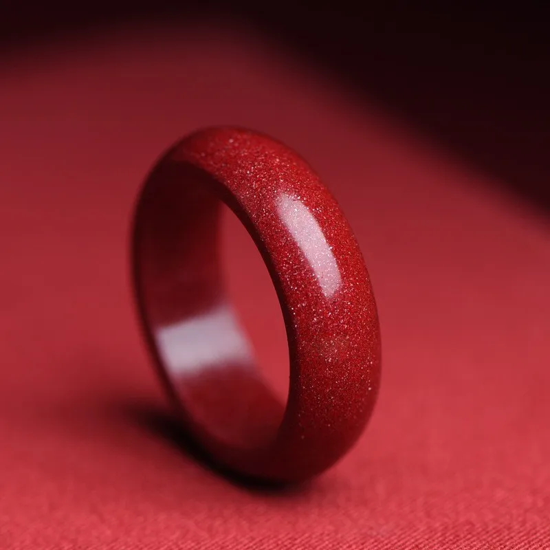 Natural Authentic Cinnabar Rin - Women Fashion Jewellery review and price