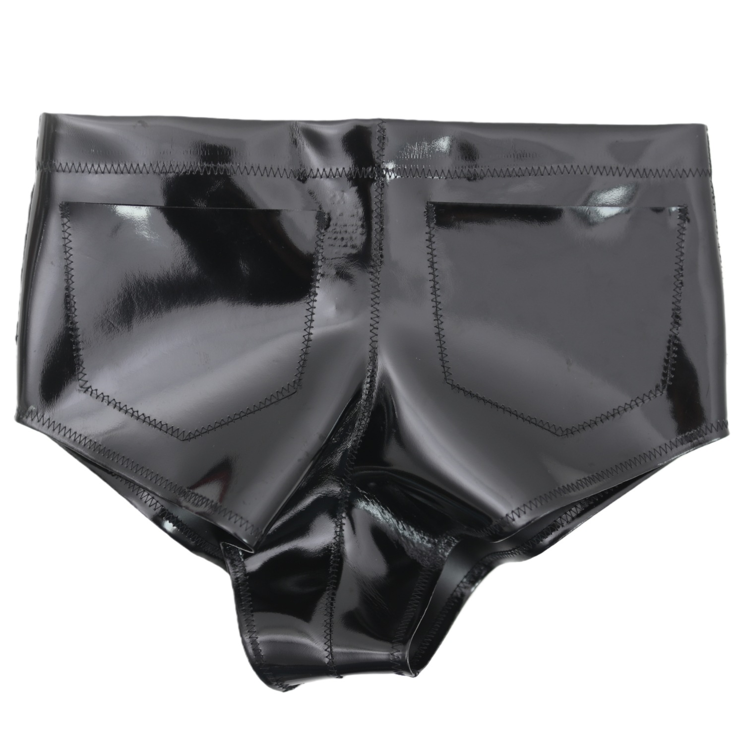 Women Men Glossy Pocket Shorts - Trend Women Fashion review and price