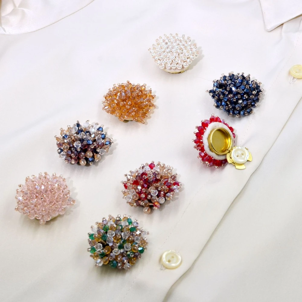 2PCS Elegant Button Covers Han - Women Fashion Blouse review and price