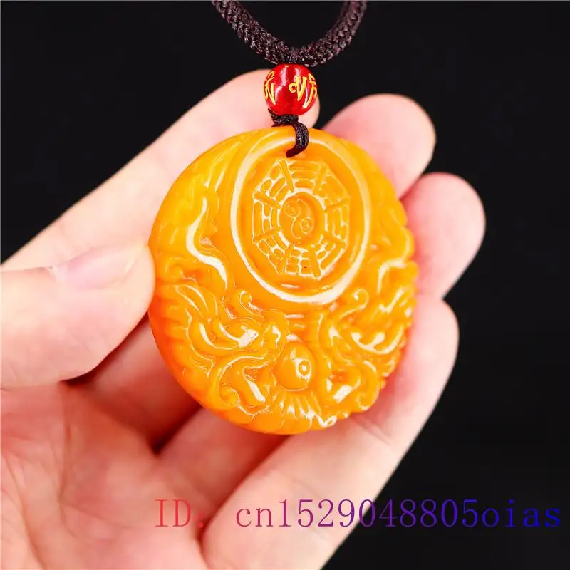 Yellow Jade Dragon Pendant Gif - Women Fashion Jewellery review and price