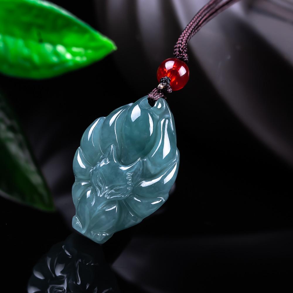 Natural Burmese Jadeite Fox Pe - Trend Women Fashion review and price