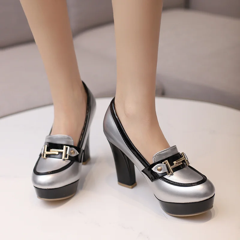 Fashion Metal Chain Women Loaf - Women Fashion Reddit review and price