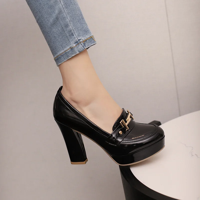 Fashion Metal Chain Women Loaf - Women Fashion Reddit review and price