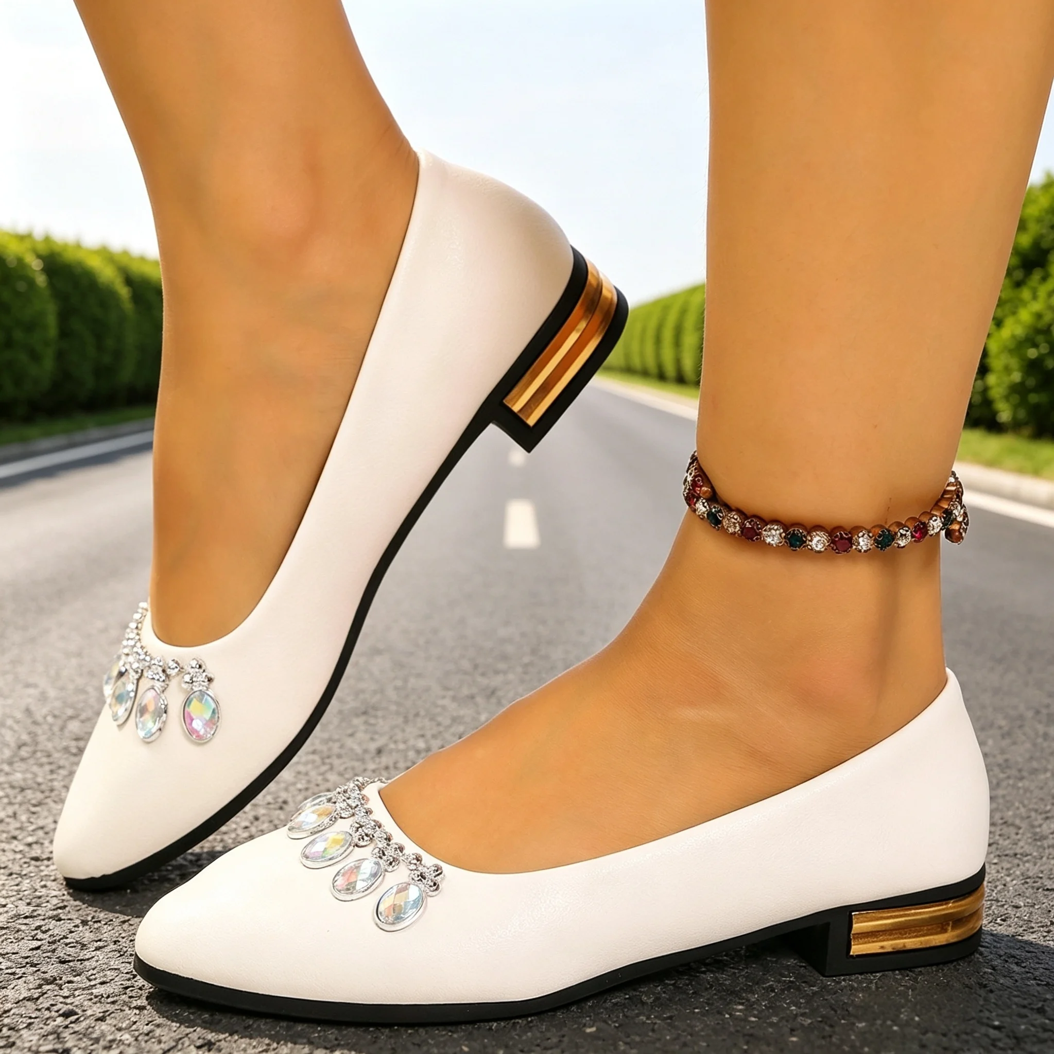 Women Flats Pointed Toe Ballet - Women'S Fashion Footwear review and price