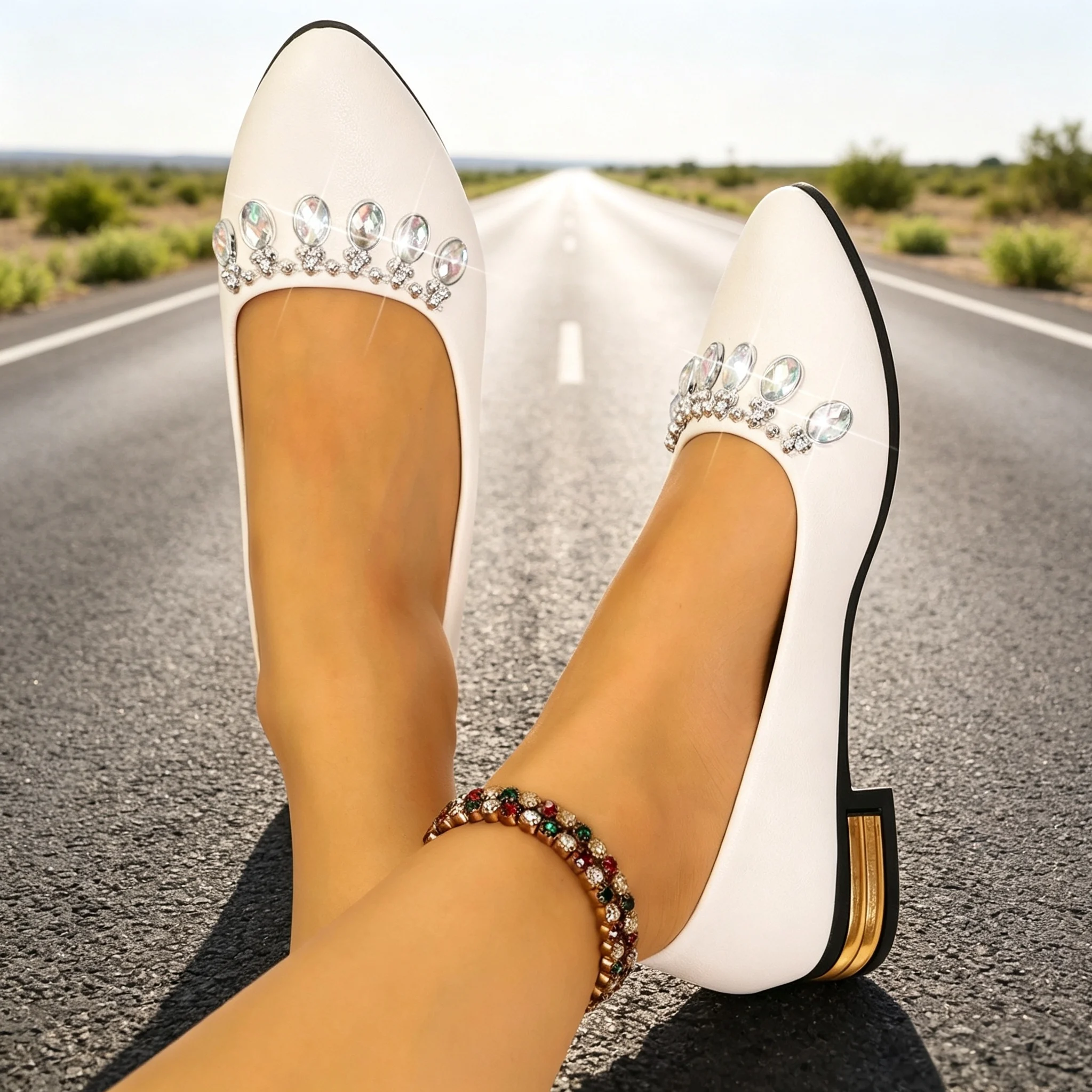 Women Flats Pointed Toe Ballet - Women'S Fashion Footwear review and price
