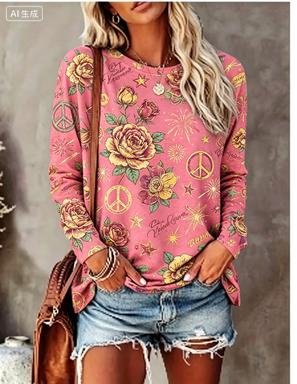 Women Long Sleeve T‑Shirt Hipp - Trend Women Fashion review and price