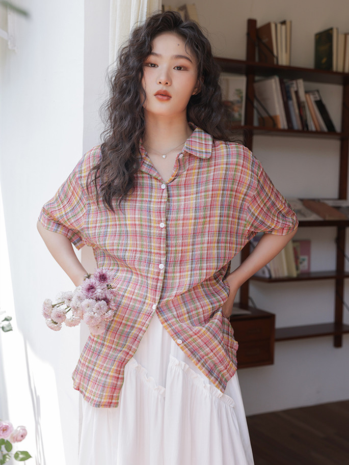 Summer New Women Turn-down Col - Women Fashion Blouse review and price