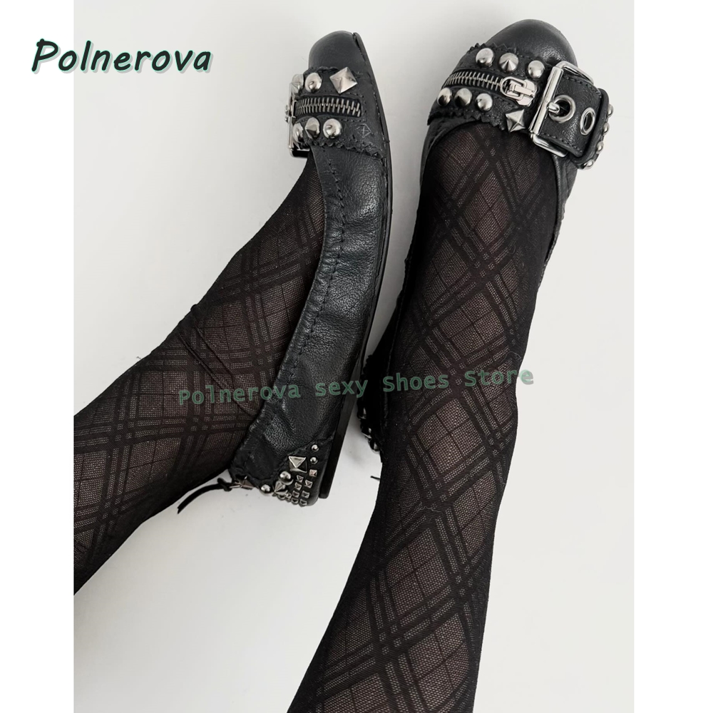 Rivet Belt Buckle Mary Jane Sh - Women'S Fashion Footwear review and price