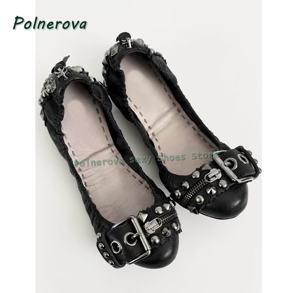 Rivet Belt Buckle Mary Jane Sh - Women'S Fashion Footwear review and price
