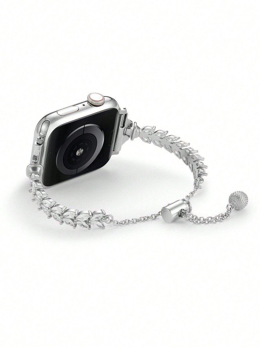 1pc Leaf Rhinestone Bracelet B - Women Fashion Over 40 review and price