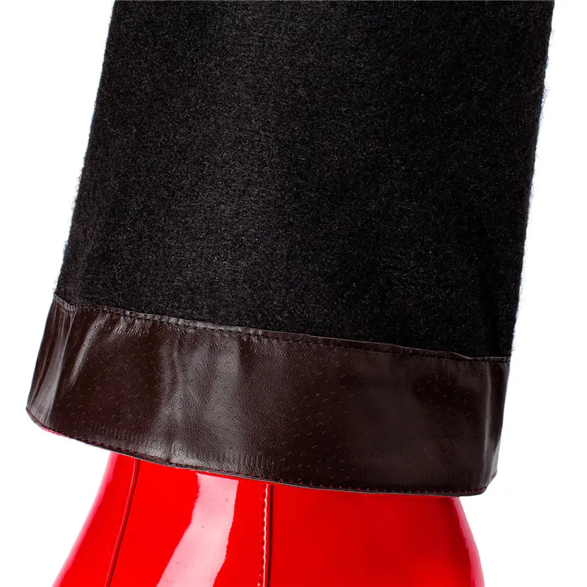 Red White Patent Leather Women - Women Fashion Reddit review and price