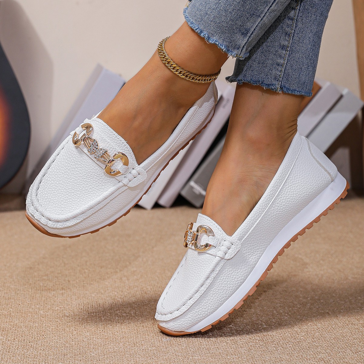 2026 New Women Flats Spring Au - Sneakers Fashion Women review and price