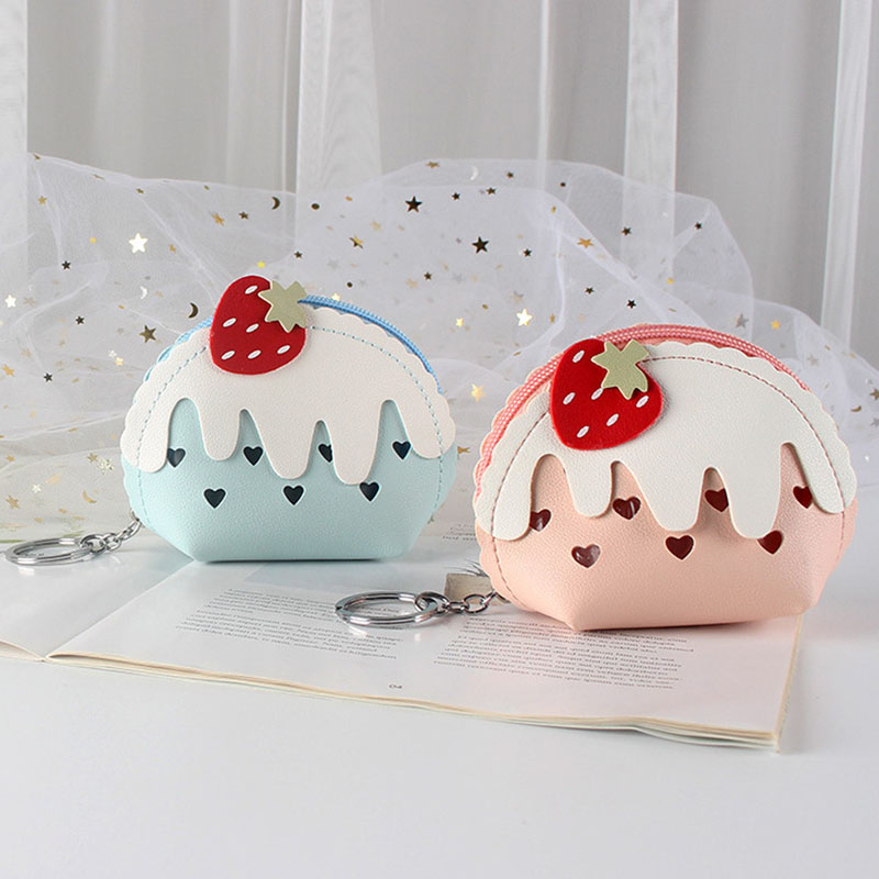 Cute strawberry ice cream mini - Coin Purse Women review and price
