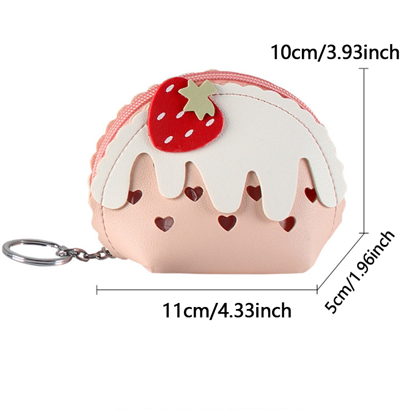 Cute strawberry ice cream mini - Coin Purse Women review and price