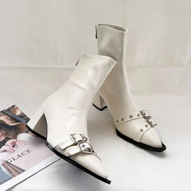 High Heels Ankle Boots Women C - Women'S Fashion Trends 2025 review and price