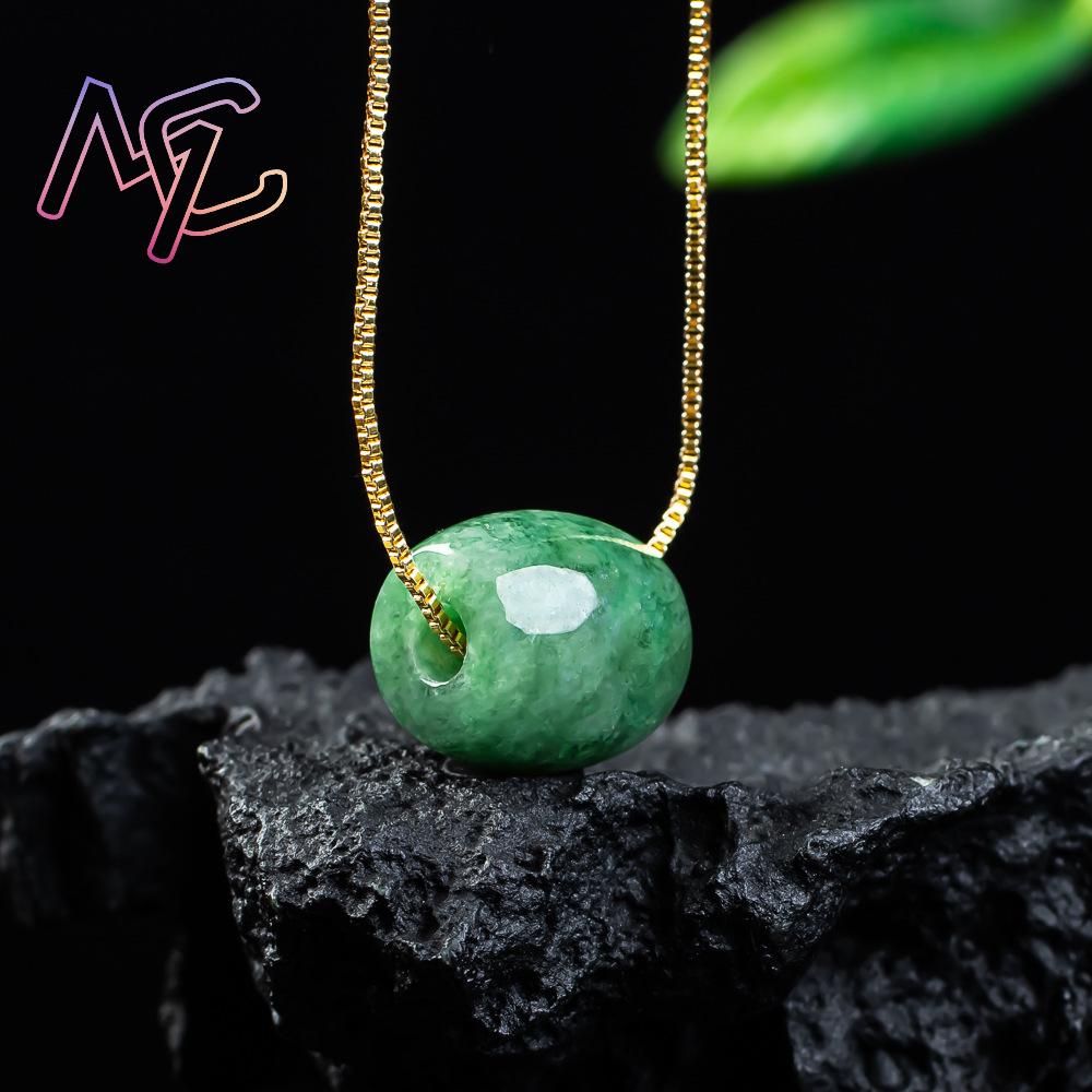 Natural Real Jade Bead Pendant - Trend Women Fashion review and price