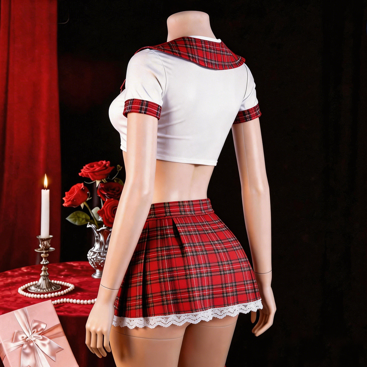Red Sexy Lingerie Woman Porno  - Women Fashion Reddit review and price