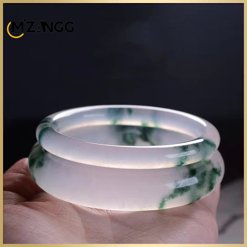 Natural Green Jadeite Bangle J - Women Fashion Jewellery review and price