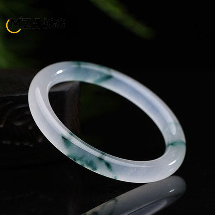 Natural Green Jadeite Bangle J - Women Fashion Jewellery review and price
