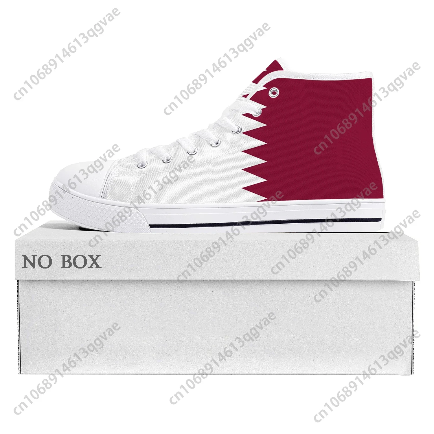 Qatar Flag High Top High Quali - Women Fashion Qatar review and price