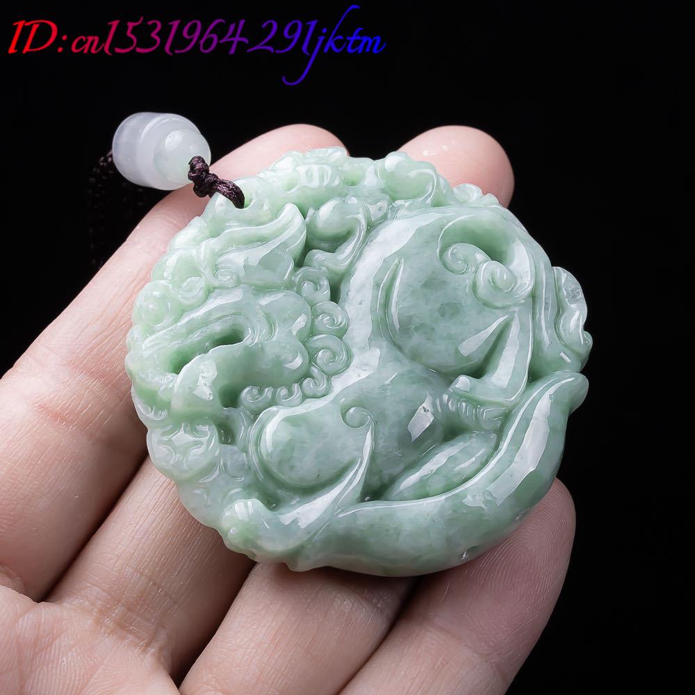 Natural Myanmar Jadeite Pixiu  - Women Fashion Designers review and price
