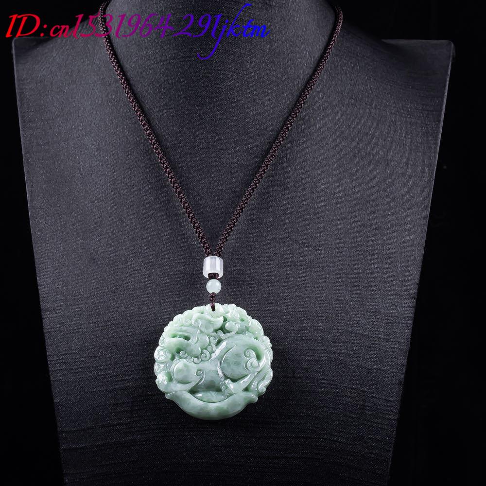 Natural Myanmar Jadeite Pixiu  - Women Fashion Designers review and price