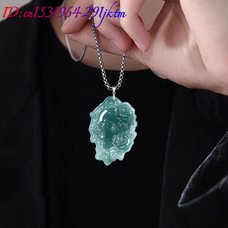 Natural Burmese Jadeite Skull  - Women Fashion Designers review and price
