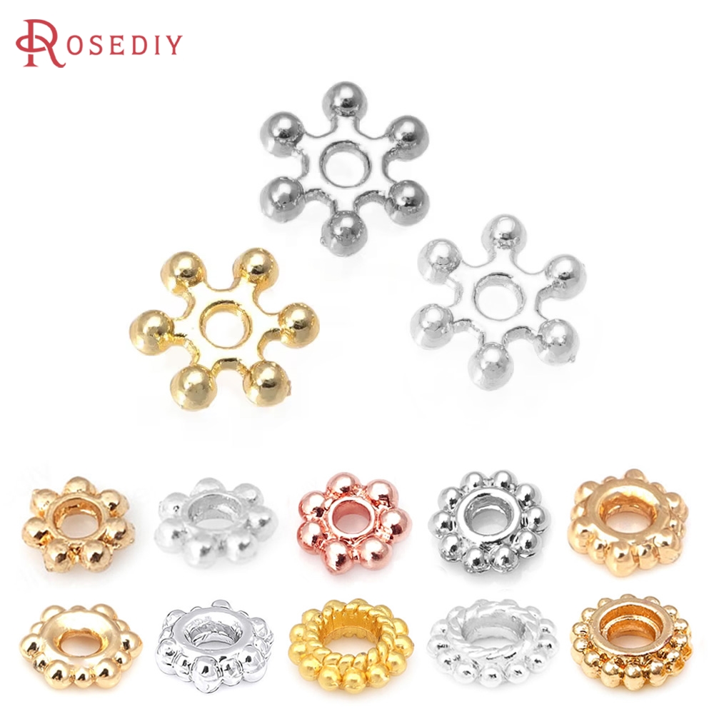 18K Gold Color Brass Flower Sp - Women Fashion Jewellery review and price