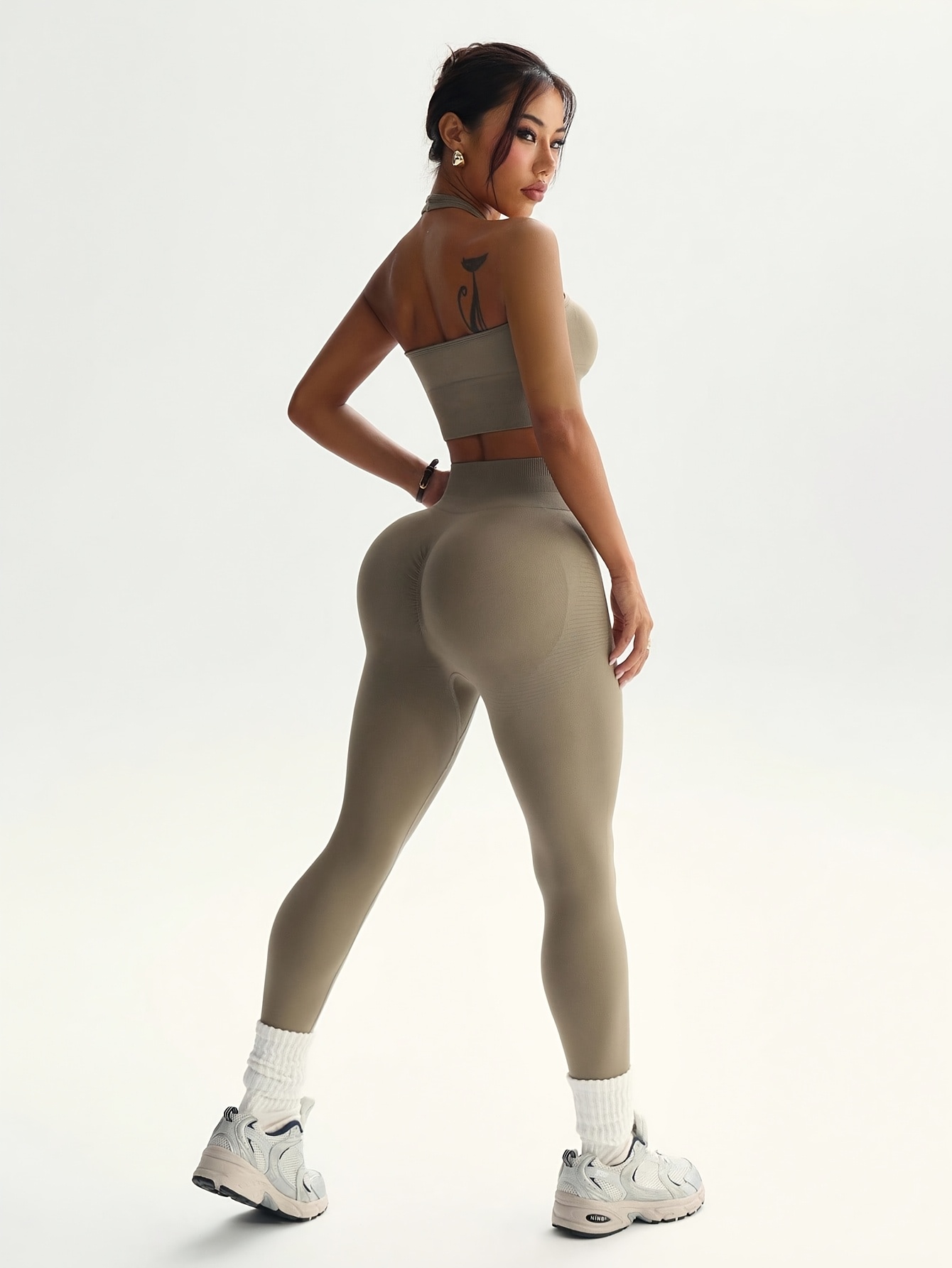 2pcs Solid Color Fashionable V - Women'S Fashion Leggings review and price