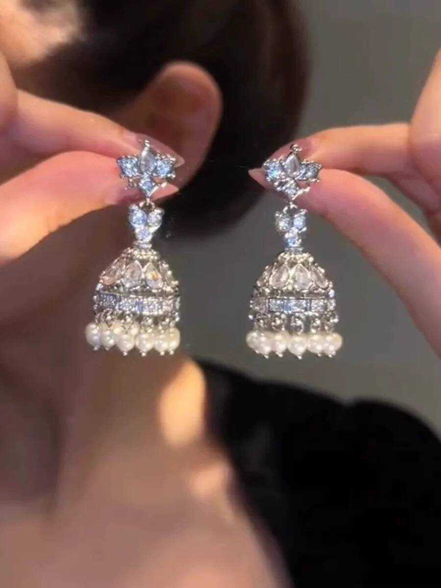 Indian Exaggerated Birdcage Ea - Women'S Fashion Earrings review and price